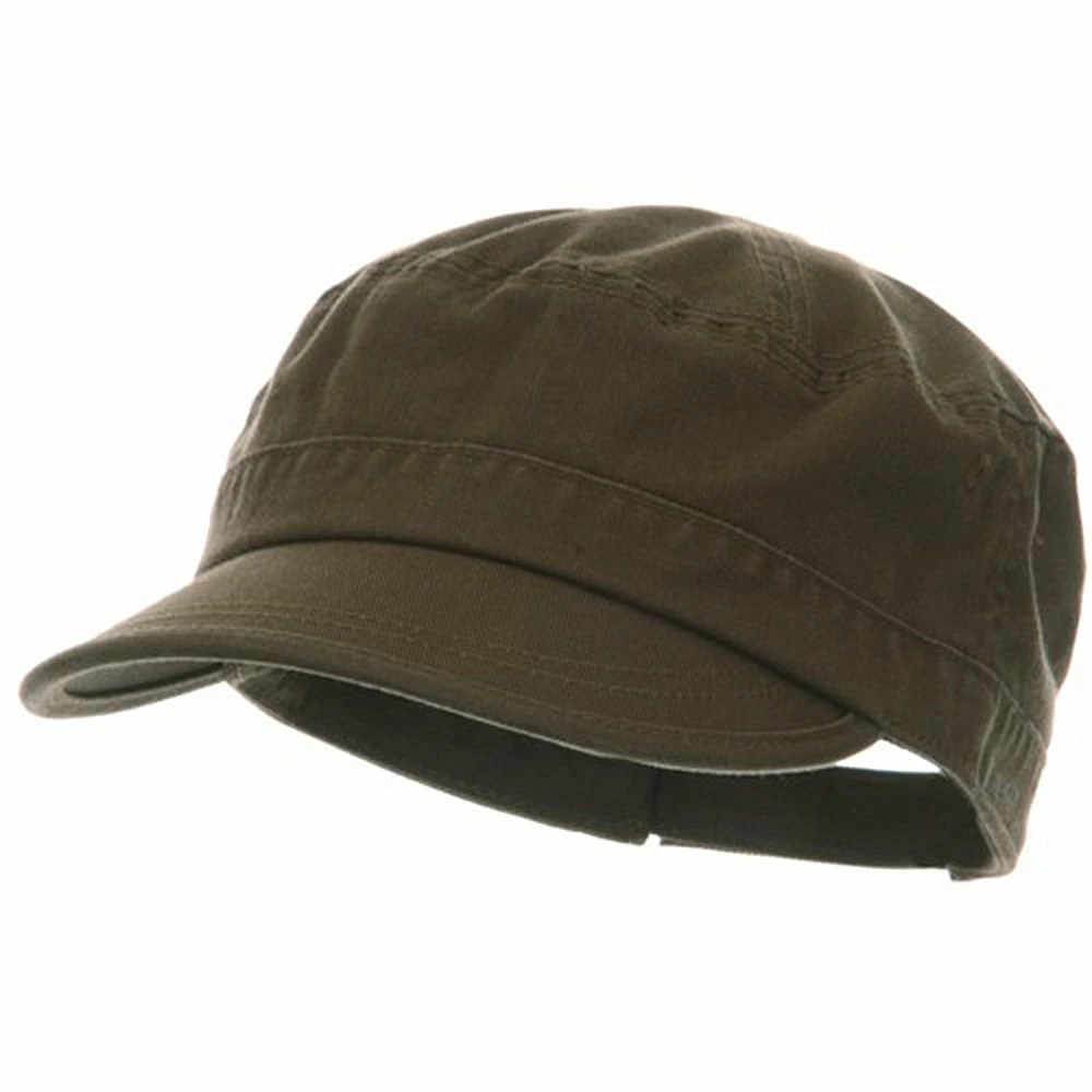 MG Pet Spun Washed Army Cap - Image 16