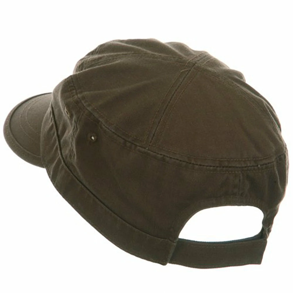 MG Pet Spun Washed Army Cap - Image 17