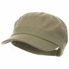 MG Pet Spun Washed Army Cap