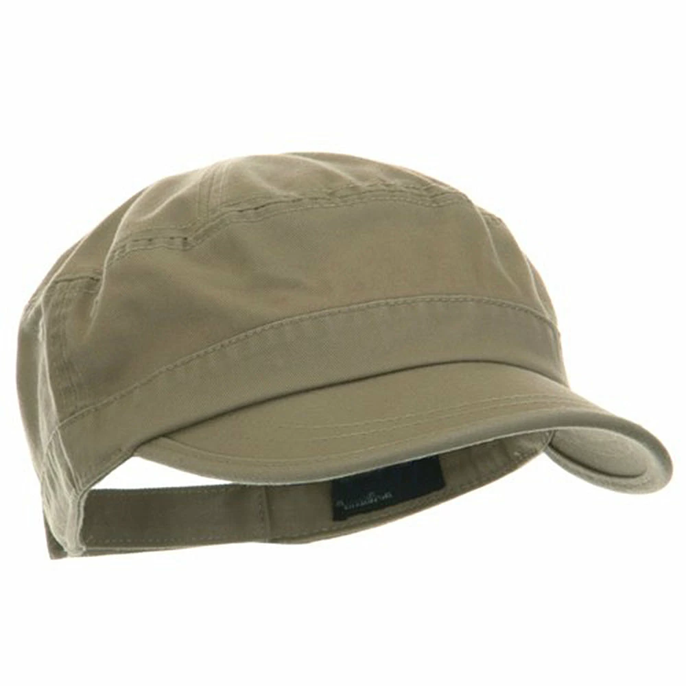 MG Pet Spun Washed Army Cap - Image 4