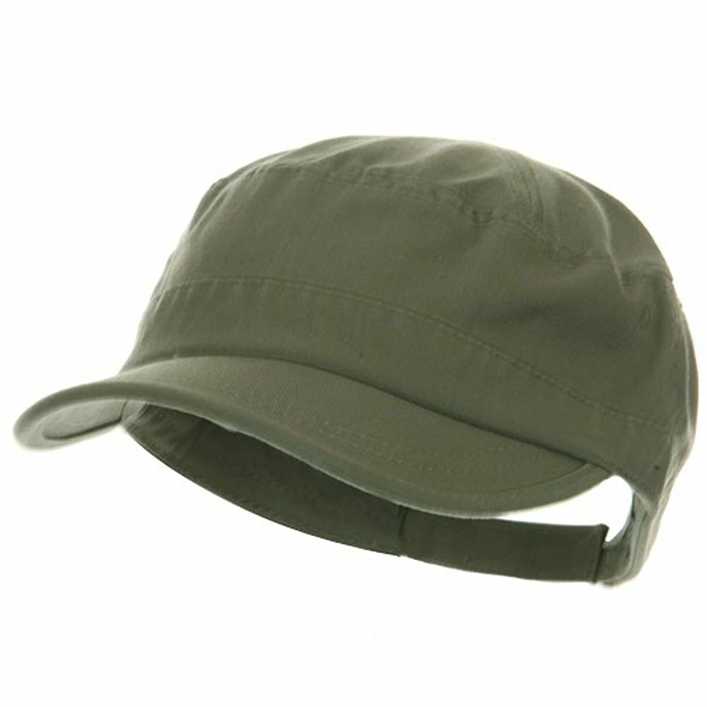 MG Pet Spun Washed Army Cap - Image 6