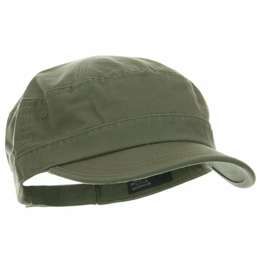 MG Pet Spun Washed Army Cap - Image 9
