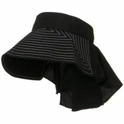 MG UV Wide Brim Packable Visor With Flap