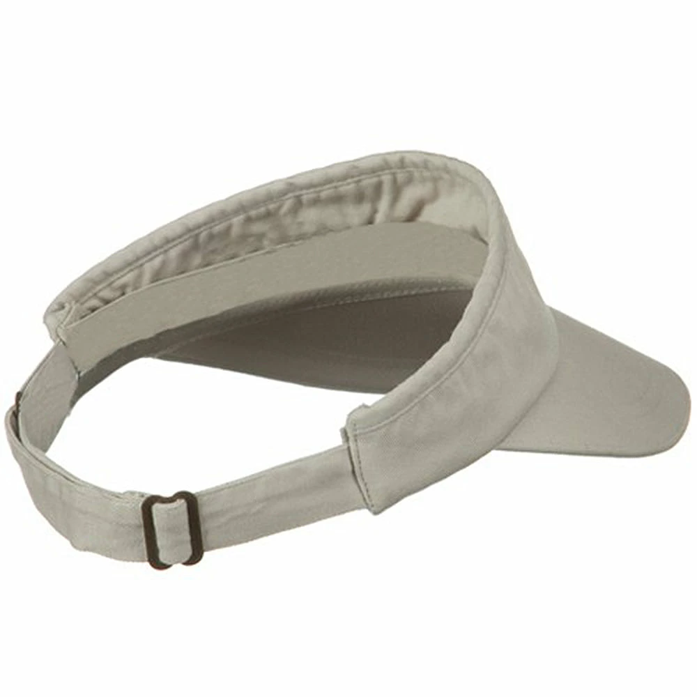 MG Normal Dyed Frayed Wide Bill Visor - Image 3