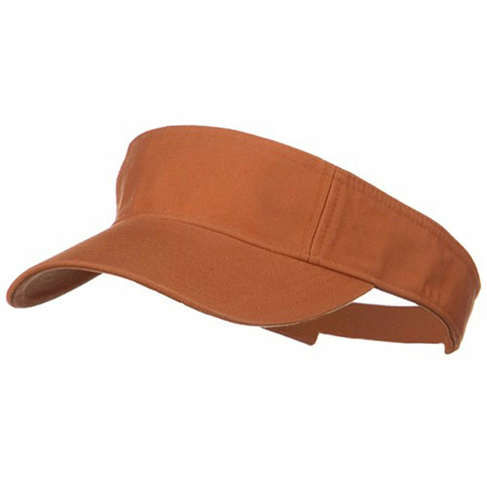 MG Pro Style Cotton Twill Washed Visor