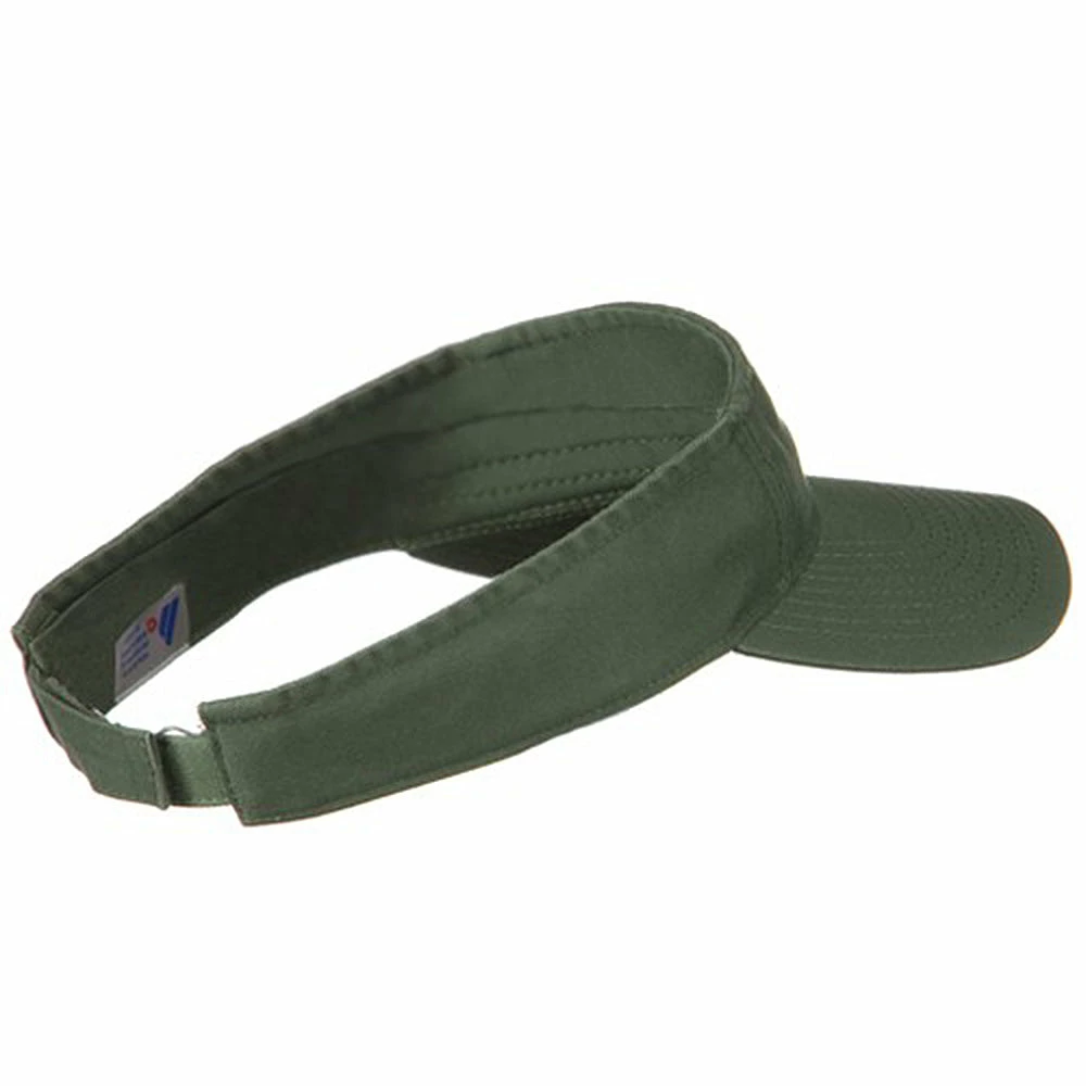 MG Pro Style Cotton Twill Washed Visor - Image 48