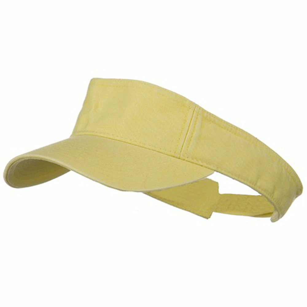 MG Pro Style Cotton Twill Washed Visor - Image 6