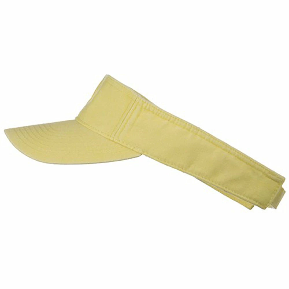 MG Pro Style Cotton Twill Washed Visor - Image 7