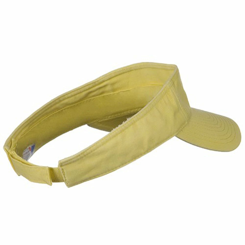 MG Pro Style Cotton Twill Washed Visor - Image 8