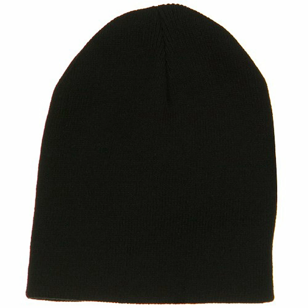 Artex Big Stretch Plain Classic Short Beanie - Image 4