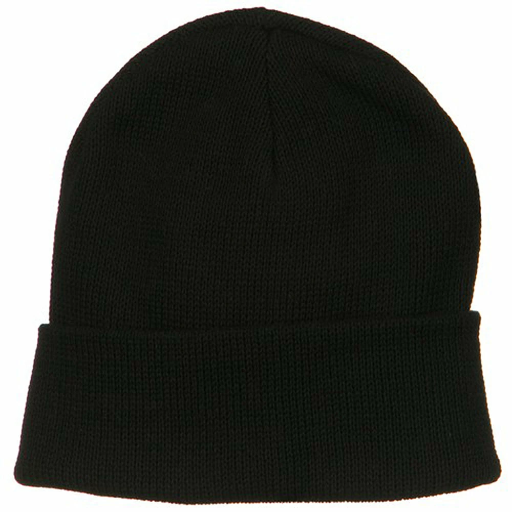 Artex Plain Cuff XL Size Cotton Beanie - Image 9