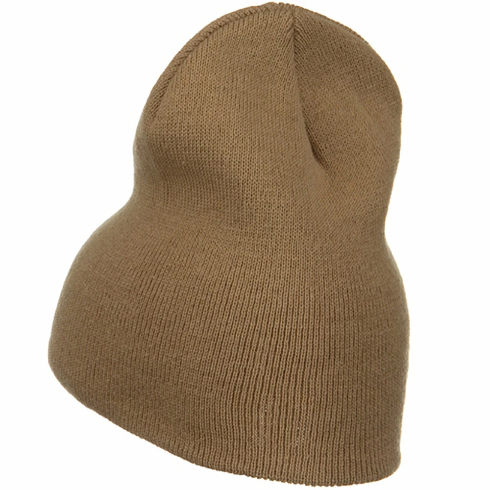 Artex Big Stretch Plain Classic Short Beanie - Image 17