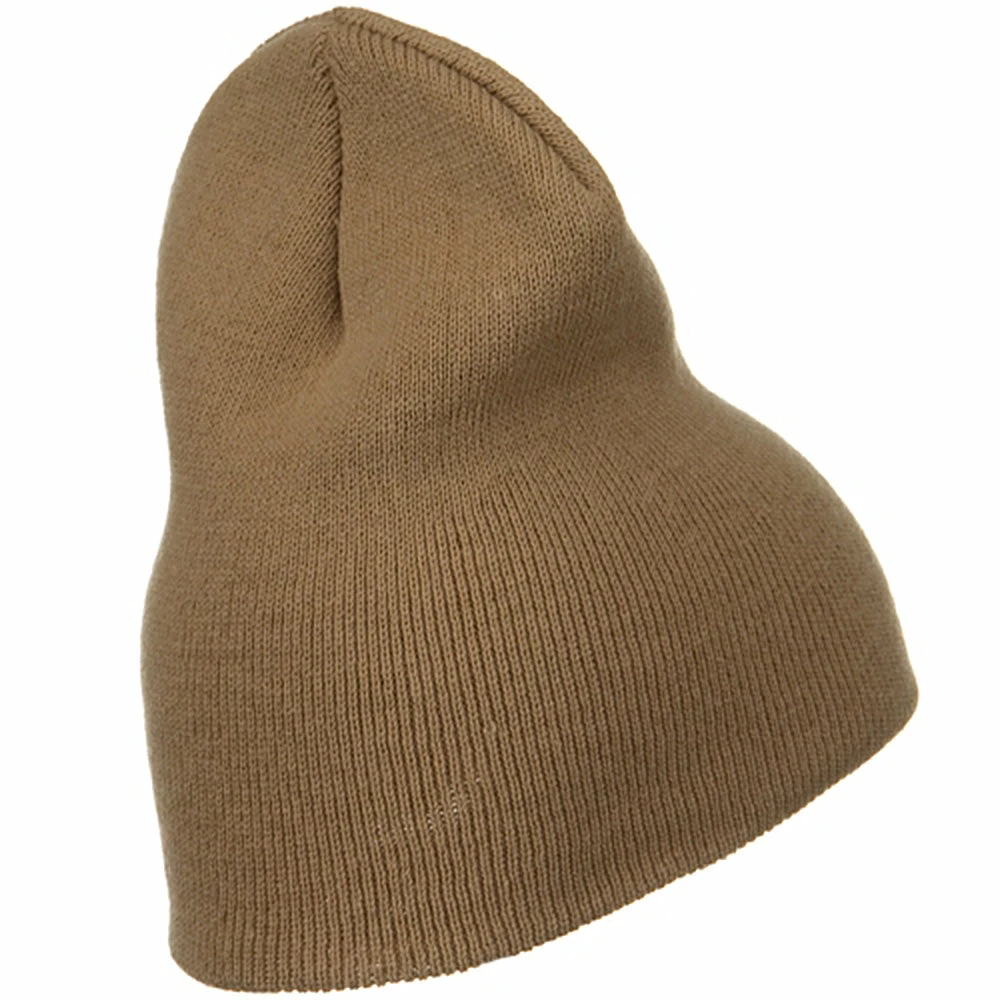 Artex Big Stretch Plain Classic Short Beanie - Image 18