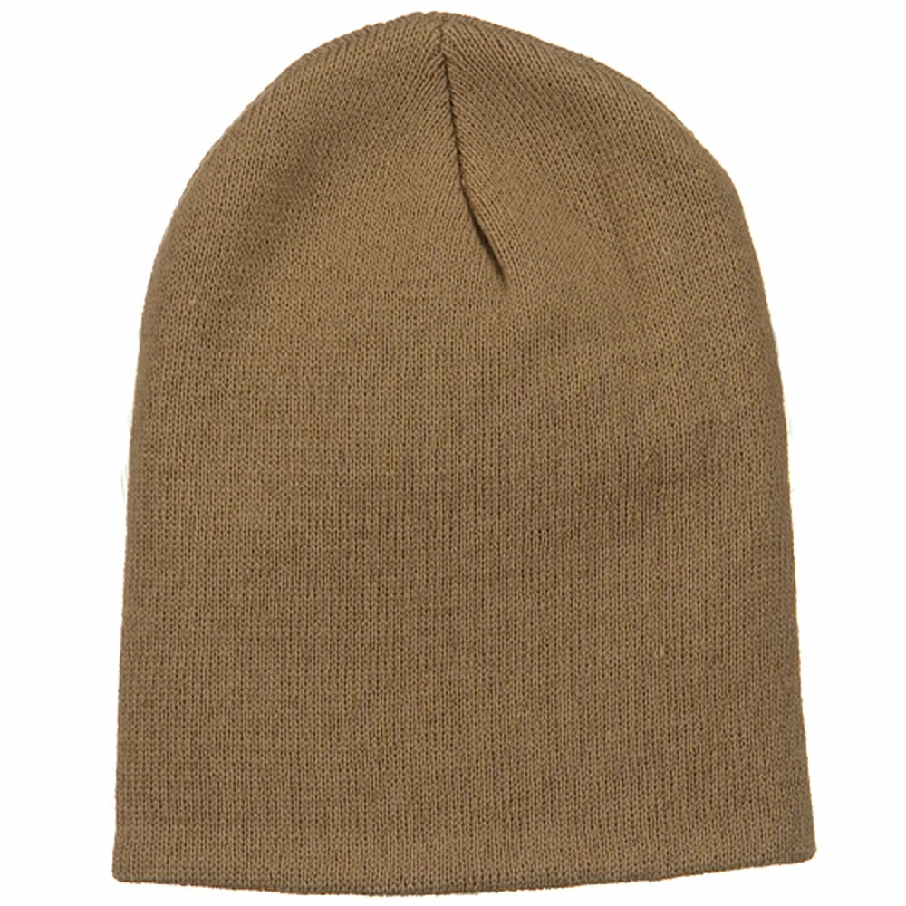 Artex Big Stretch Plain Classic Short Beanie - Image 19