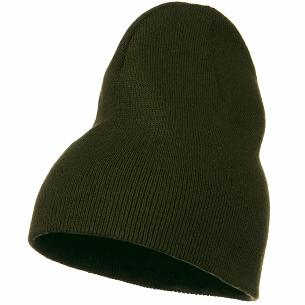 Artex Big Stretch Plain Classic Short Beanie - Image 21