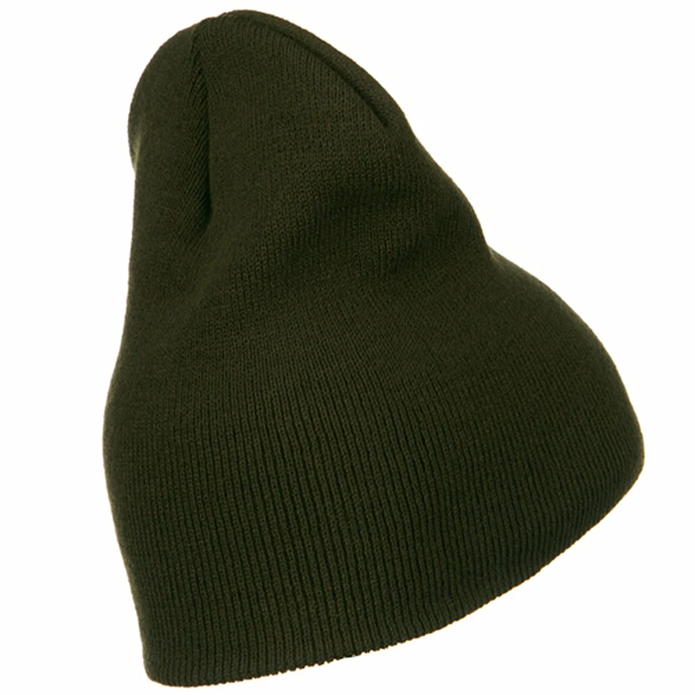 Artex Big Stretch Plain Classic Short Beanie - Image 23