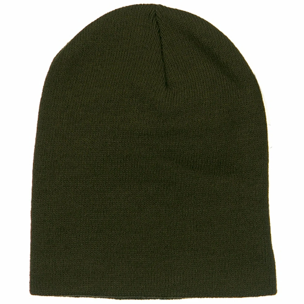 Artex Big Stretch Plain Classic Short Beanie - Image 24