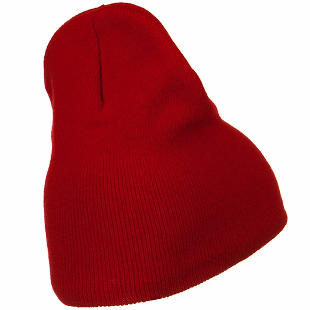 Artex Big Stretch Plain Classic Short Beanie - Image 28
