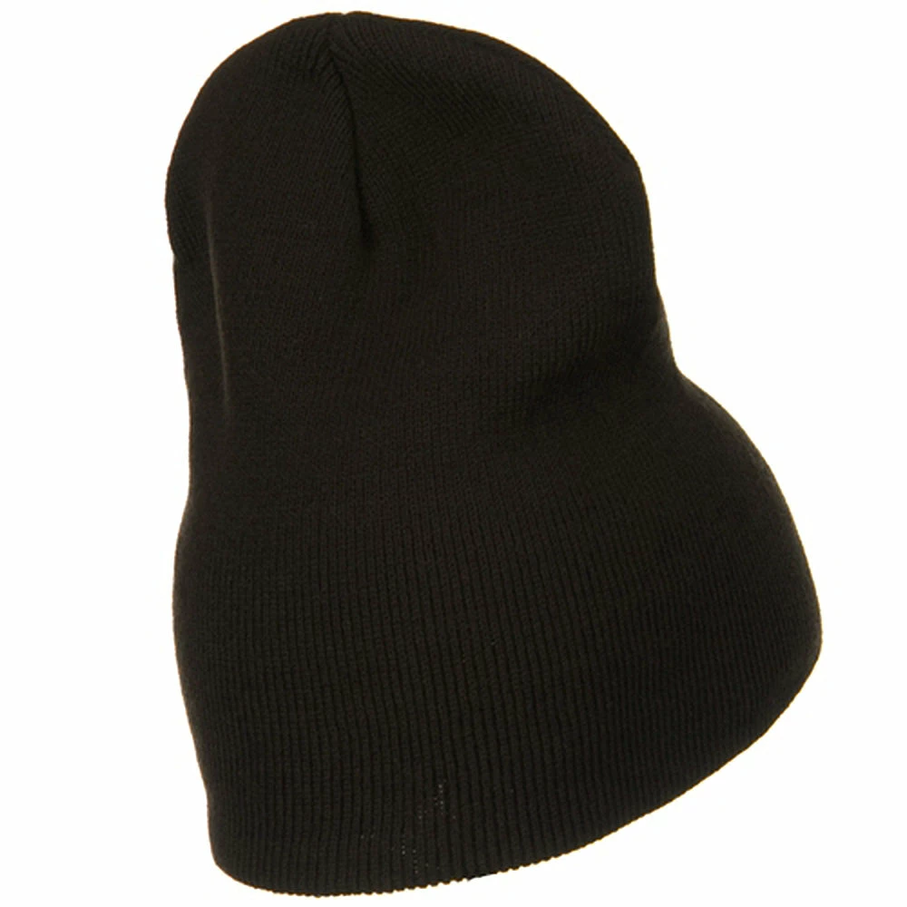 Artex Big Stretch Plain Classic Short Beanie - Image 33