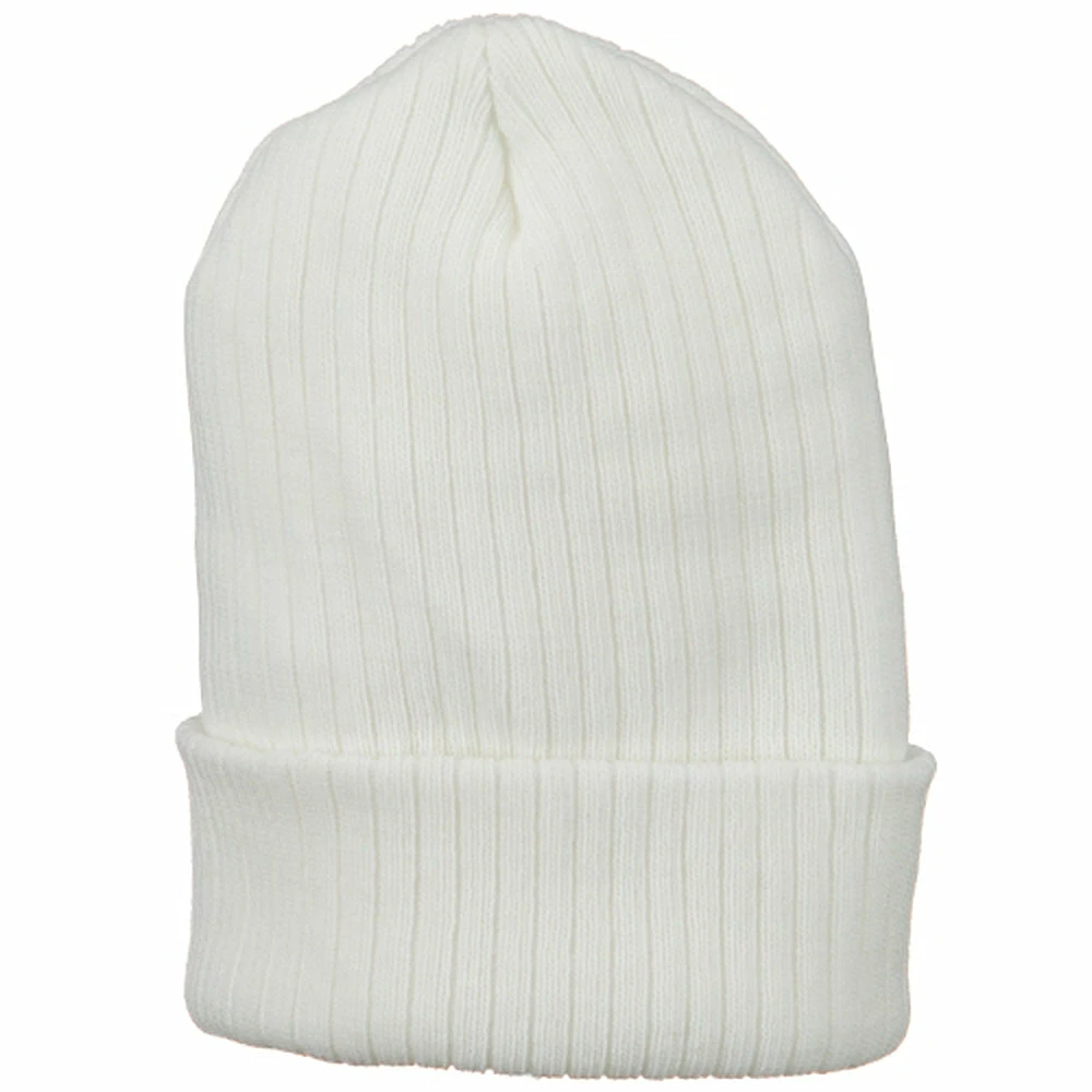Artex Heavy Ribbed Cuff Beanie - Image 19