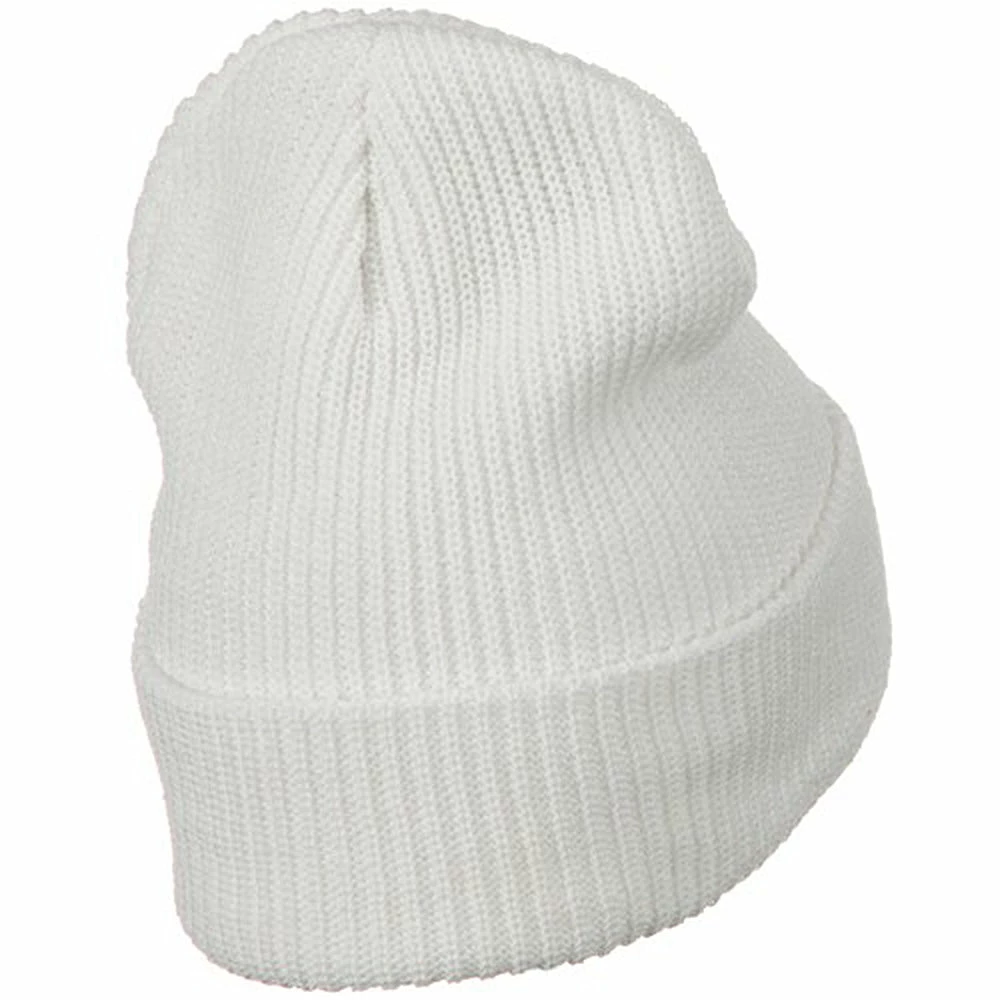 Artex Eco Cotton Ribbed XL Cuff Beanie - Image 3