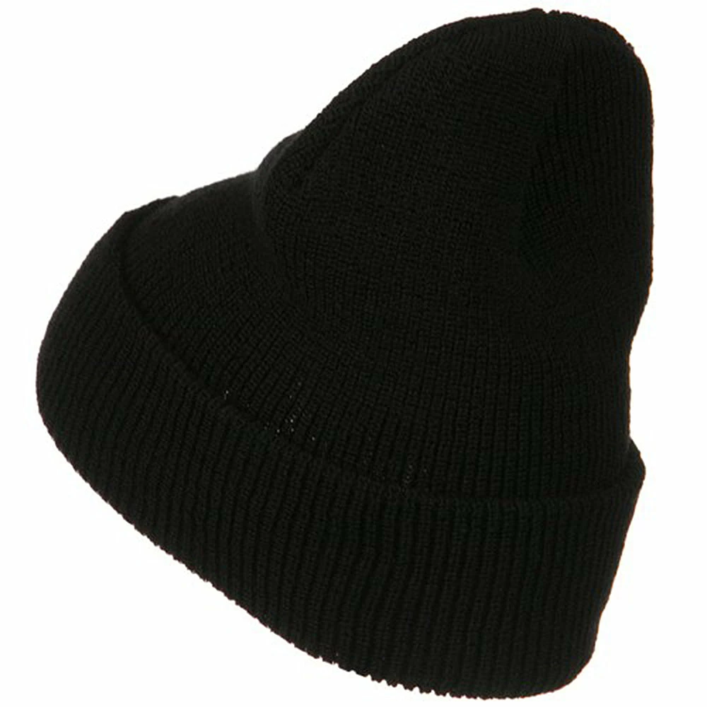 Artex Stretch Heavy Wool Military XL Cuff Beanie - Image 2
