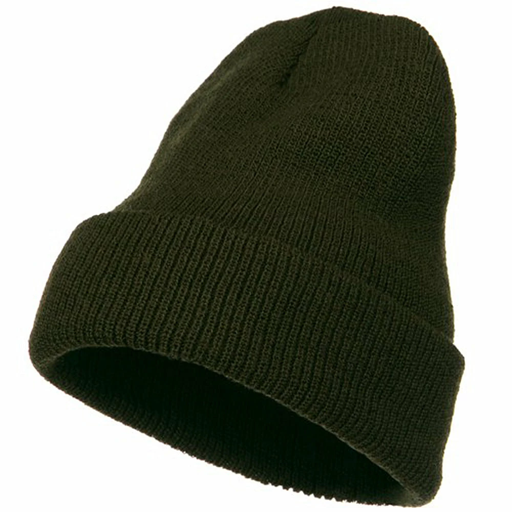 Artex Stretch Heavy Wool Military XL Cuff Beanie - Image 11