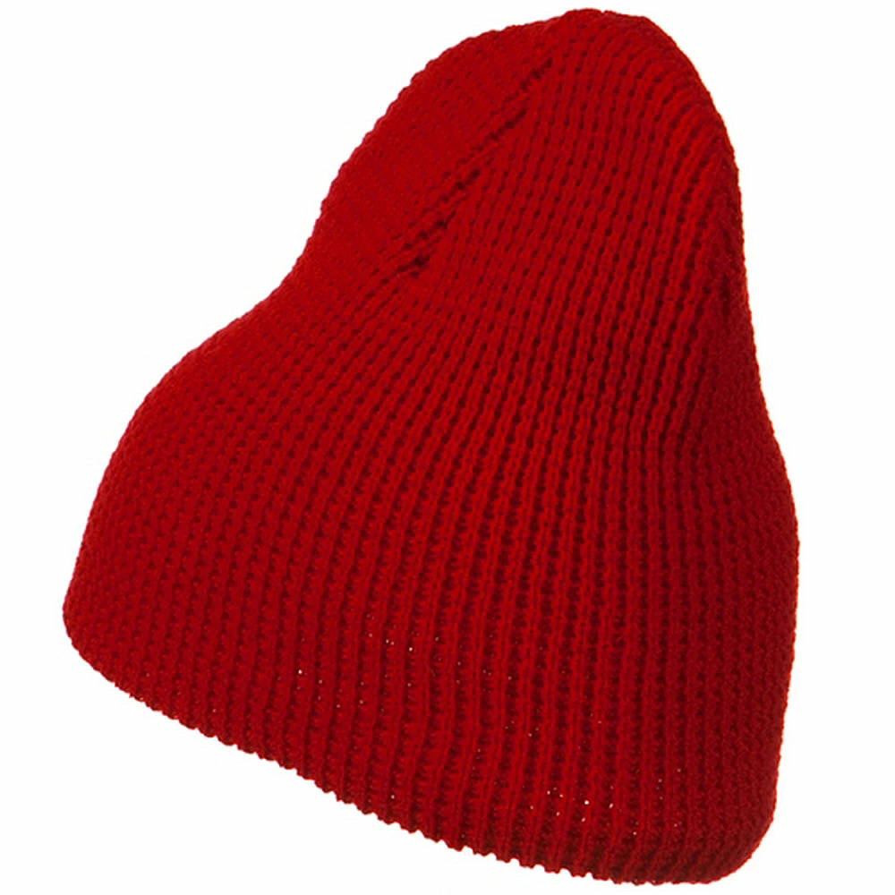 Artex Big Stretch Waffle Stitch Short Beanie - Image 7