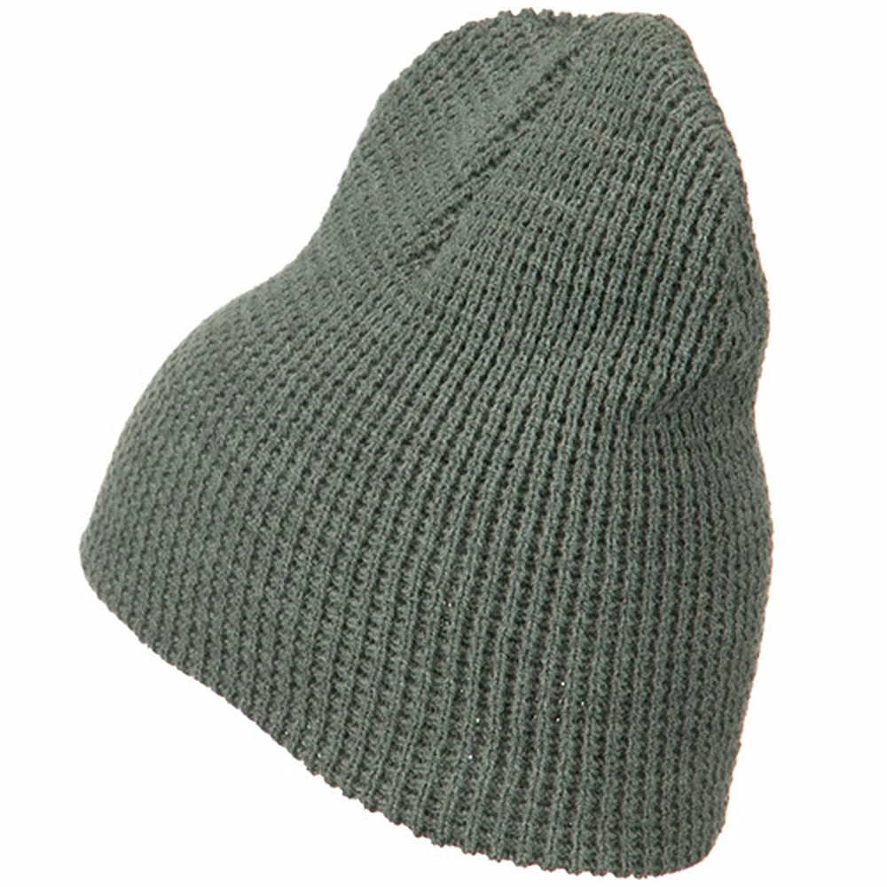 Artex Big Stretch Waffle Stitch Short Beanie - Image 17