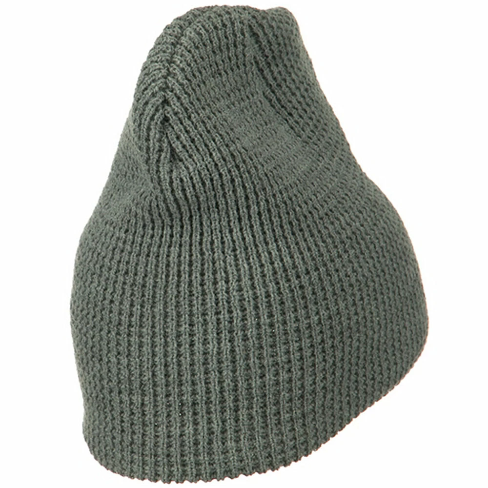 Artex Big Stretch Waffle Stitch Short Beanie - Image 18