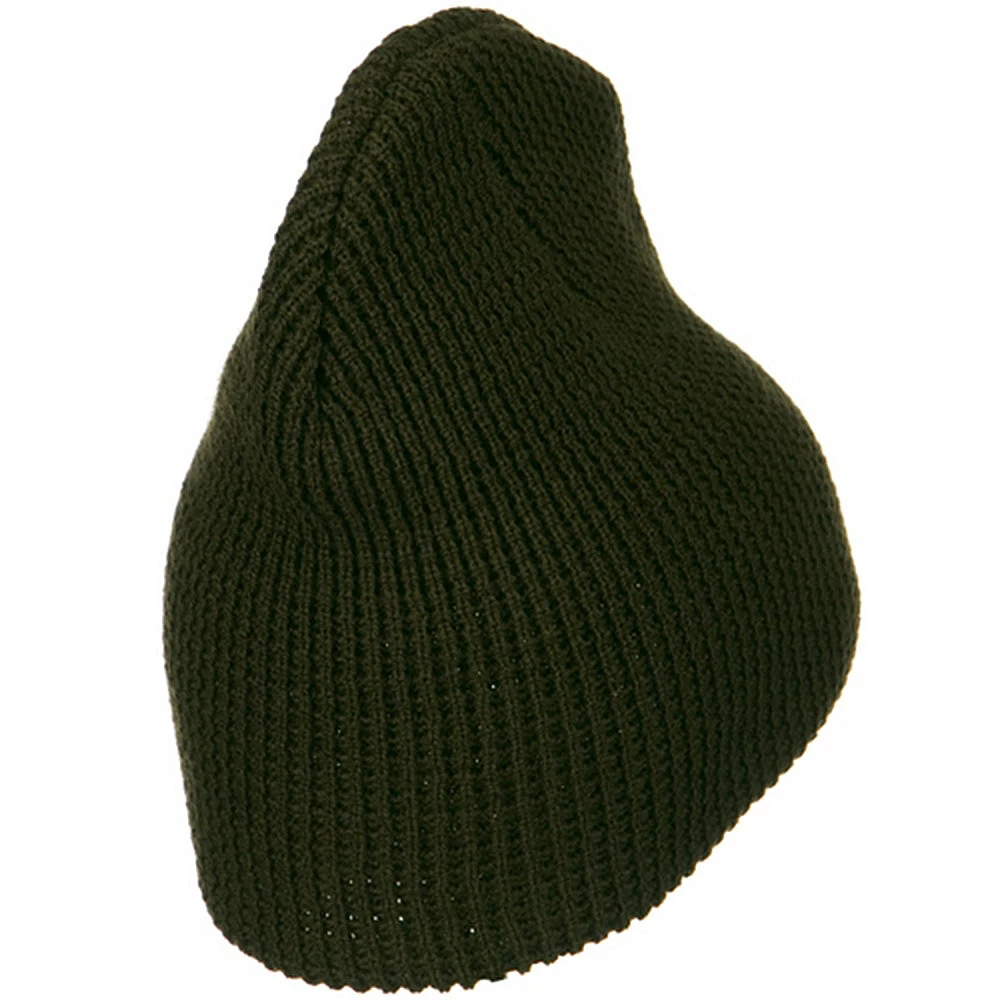 Artex Big Stretch Waffle Stitch Short Beanie - Image 33