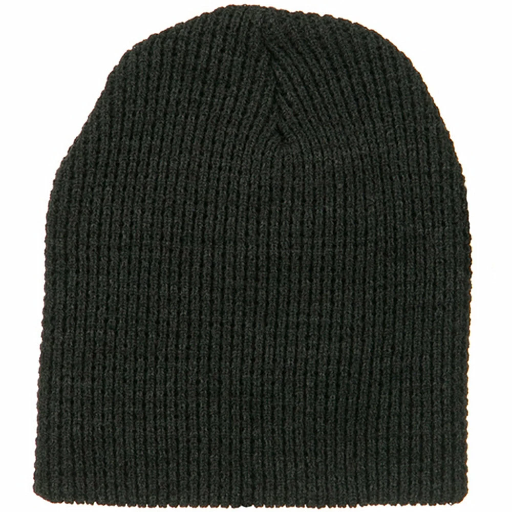 Artex Big Stretch Waffle Stitch Short Beanie - Image 39