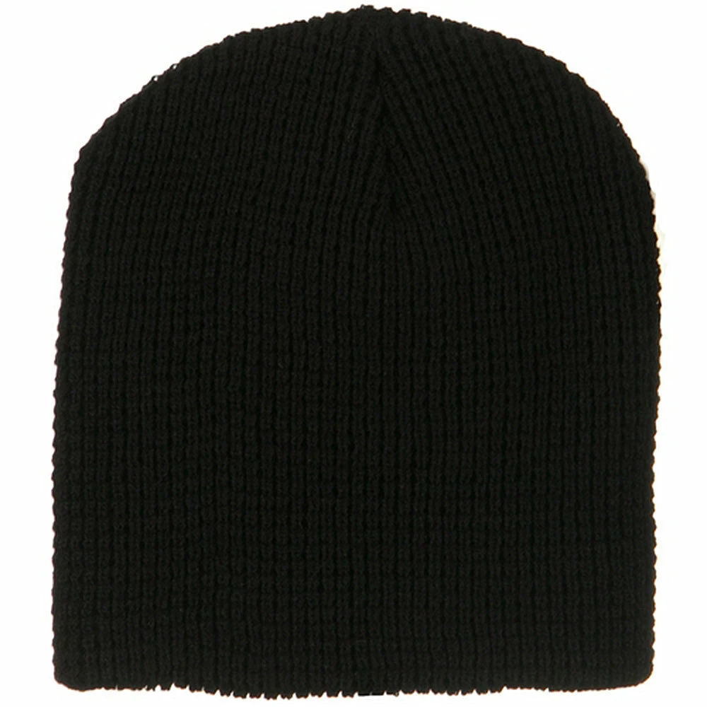 Artex Big Stretch Waffle Stitch Short Beanie - Image 49