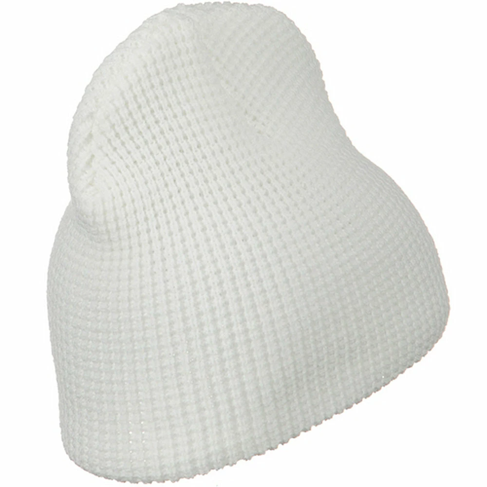 Artex Big Stretch Waffle Stitch Short Beanie - Image 53