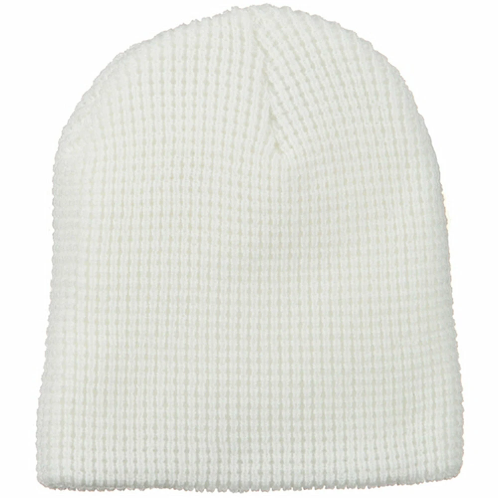 Artex Big Stretch Waffle Stitch Short Beanie - Image 54