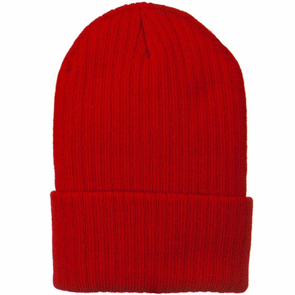 Artex Heavy Ribbed Cuff Beanie - Image 29