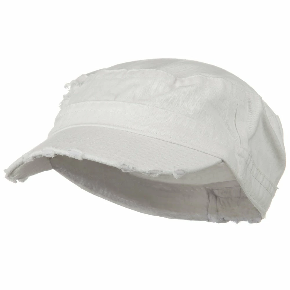 Hatiya Cotton Herringbone Army Cap - Image 46