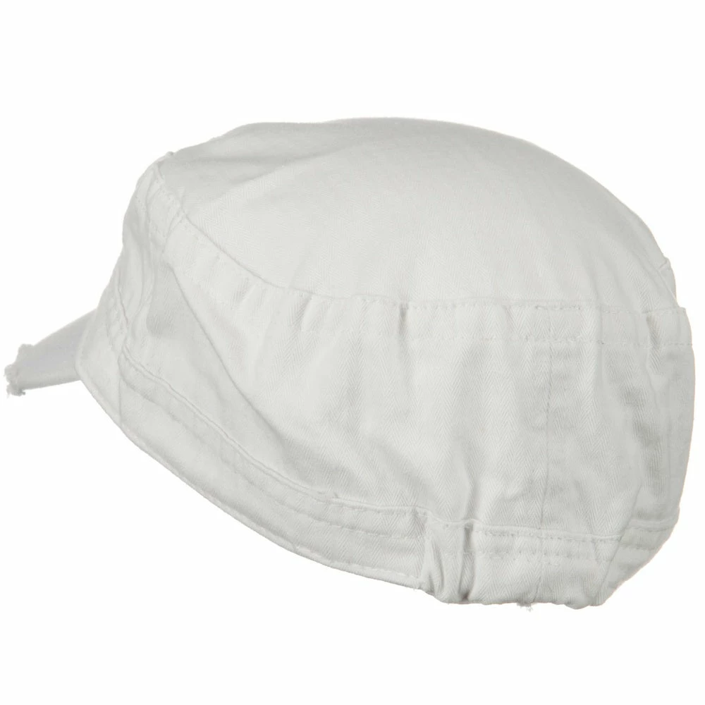 Hatiya Cotton Herringbone Army Cap - Image 47