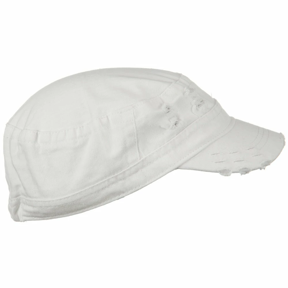 Hatiya Cotton Herringbone Army Cap - Image 50