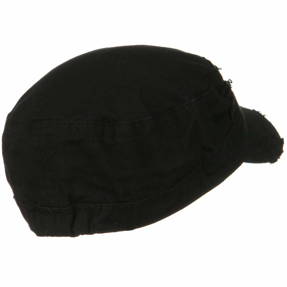 Hatiya Cotton Herringbone Army Cap - Image 18