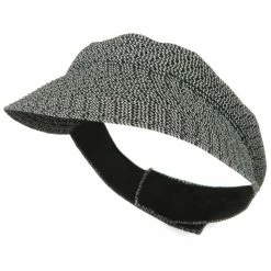Jeanne Simmons UPF 50+ Tweed Regular Brim Velcrorized Visor