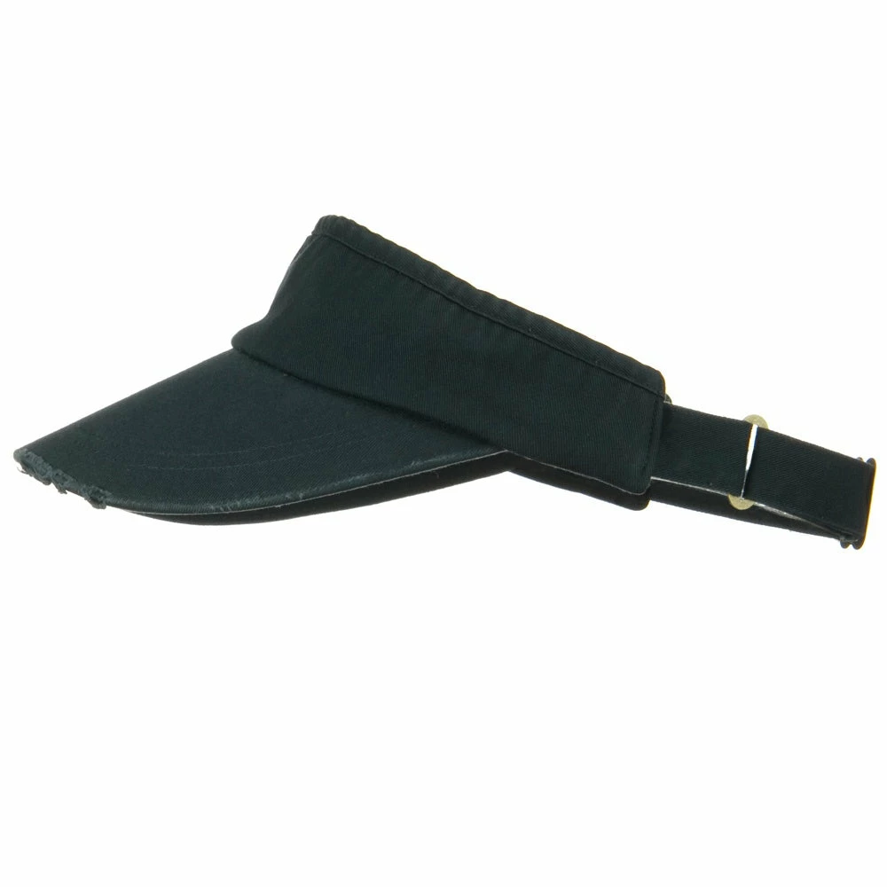 MG Normal Dyed Frayed Wide Bill Visor - Image 27