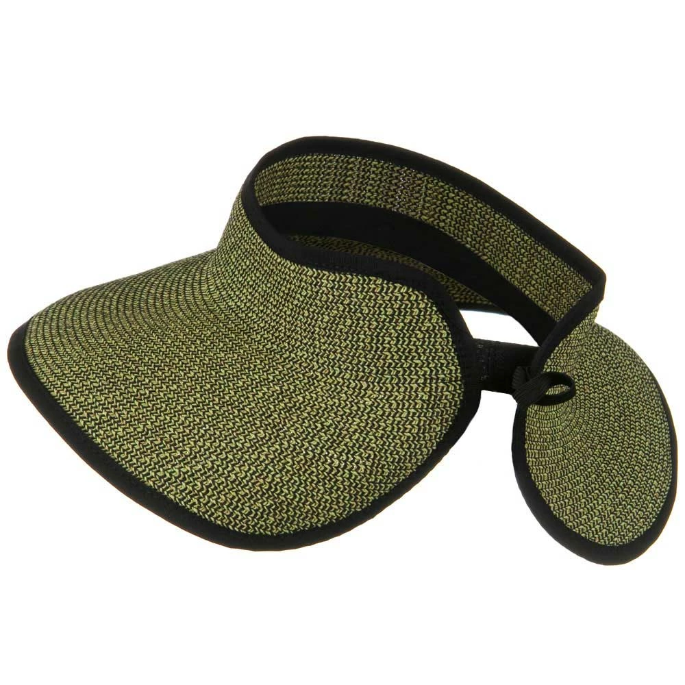 Jeanne Simmons UPF50+ Tweed Roll Up Visor - Image 12