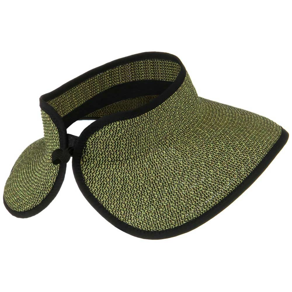 Jeanne Simmons UPF50+ Tweed Roll Up Visor - Image 13