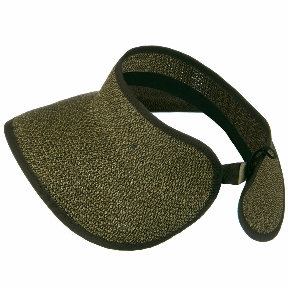 Jeanne Simmons UPF50+ Tweed Roll Up Visor - Image 7