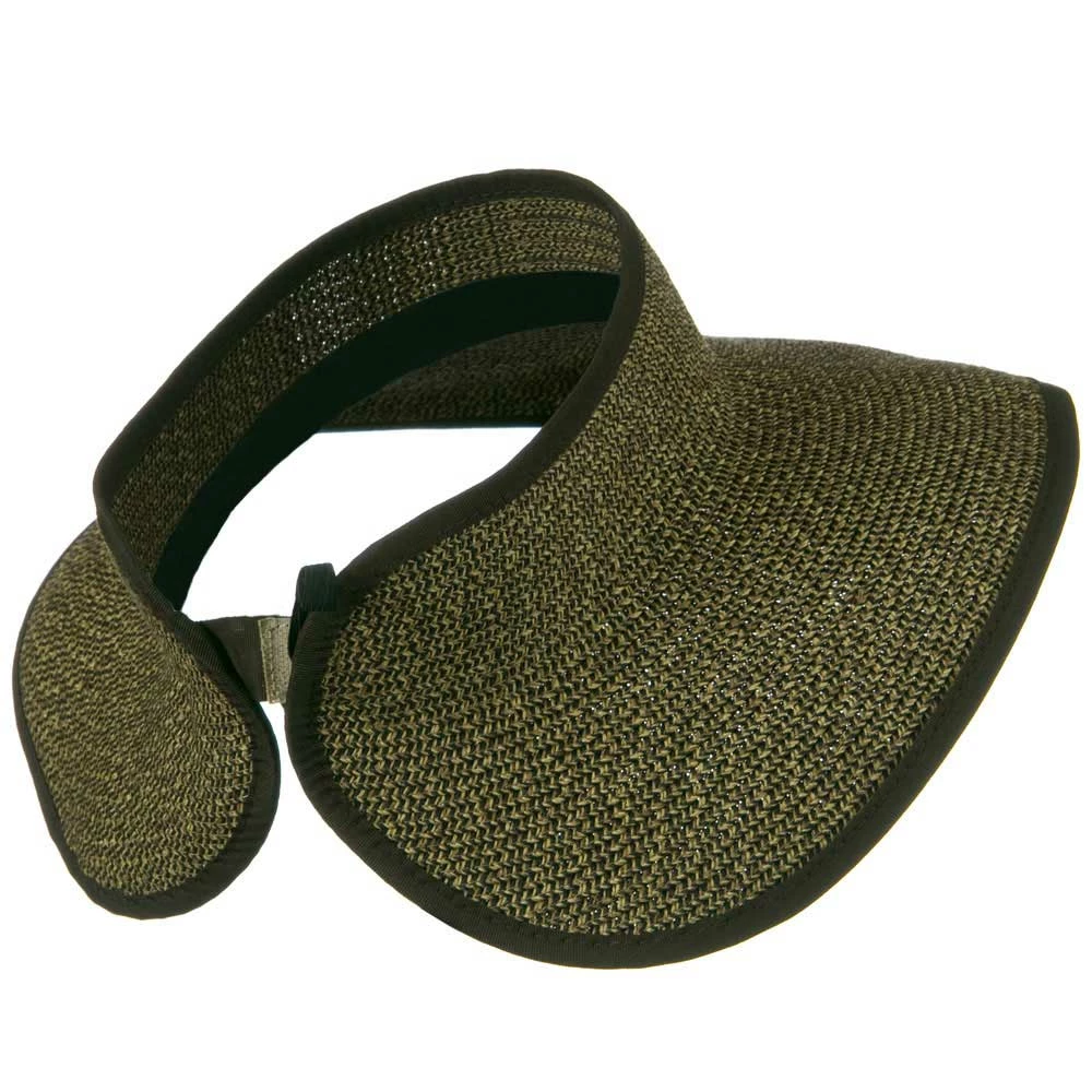 Jeanne Simmons UPF50+ Tweed Roll Up Visor - Image 8