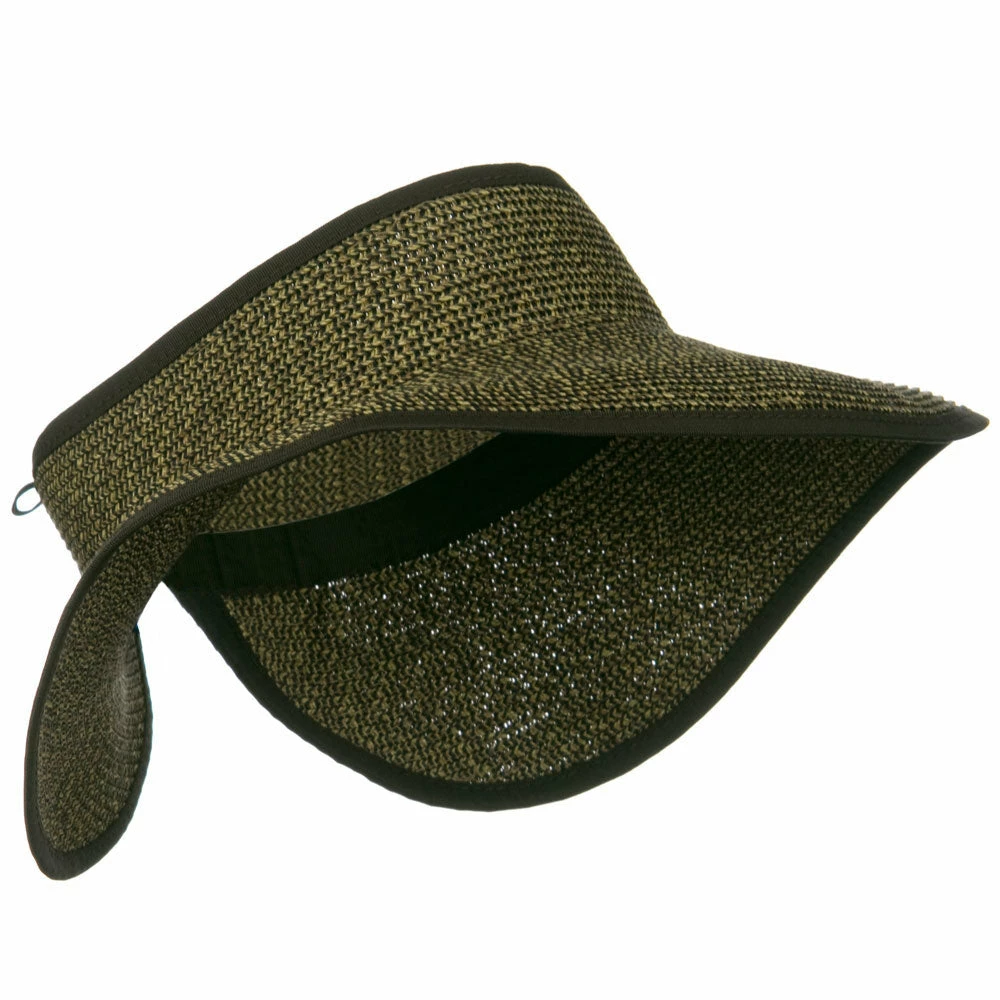 Jeanne Simmons UPF50+ Tweed Roll Up Visor - Image 9