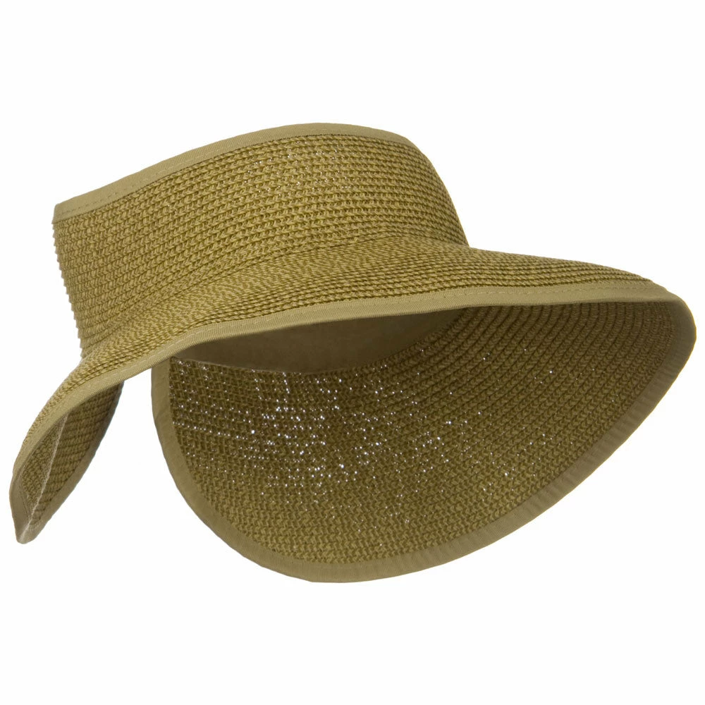 Jeanne Simmons UPF50+ Tweed Roll Up Visor - Image 4