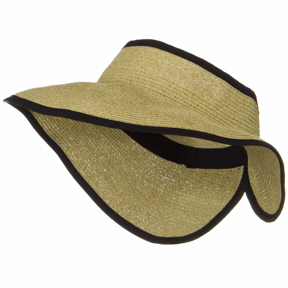 Jeanne Simmons UPF50+ Tweed Roll Up Visor - Image 16