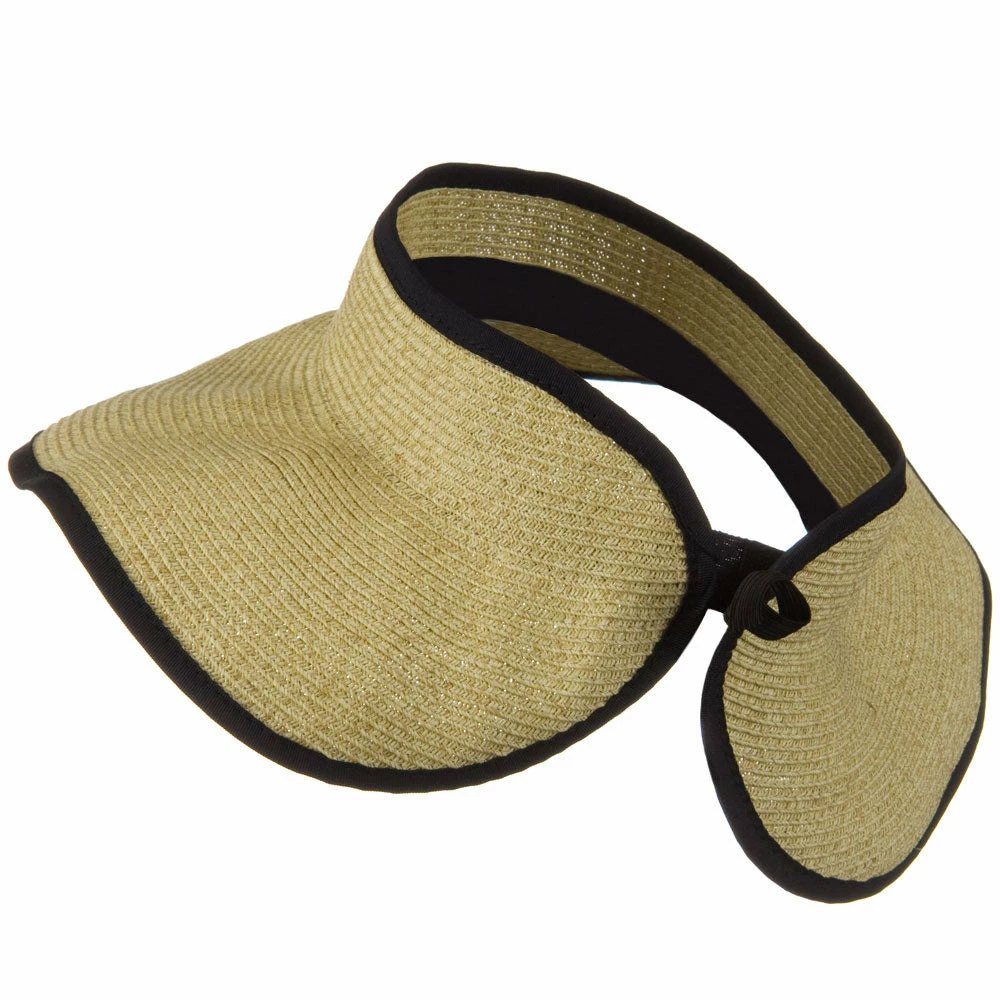 Jeanne Simmons UPF50+ Tweed Roll Up Visor - Image 17